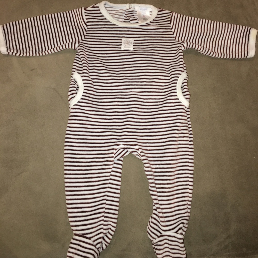 Jacadi Paris onesie footie pajamas, 6m